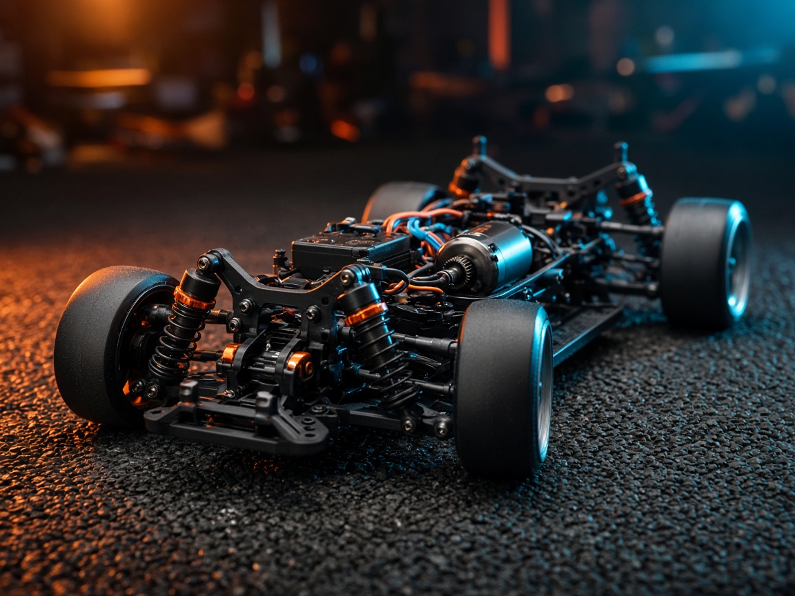 Детали модели RC Drift